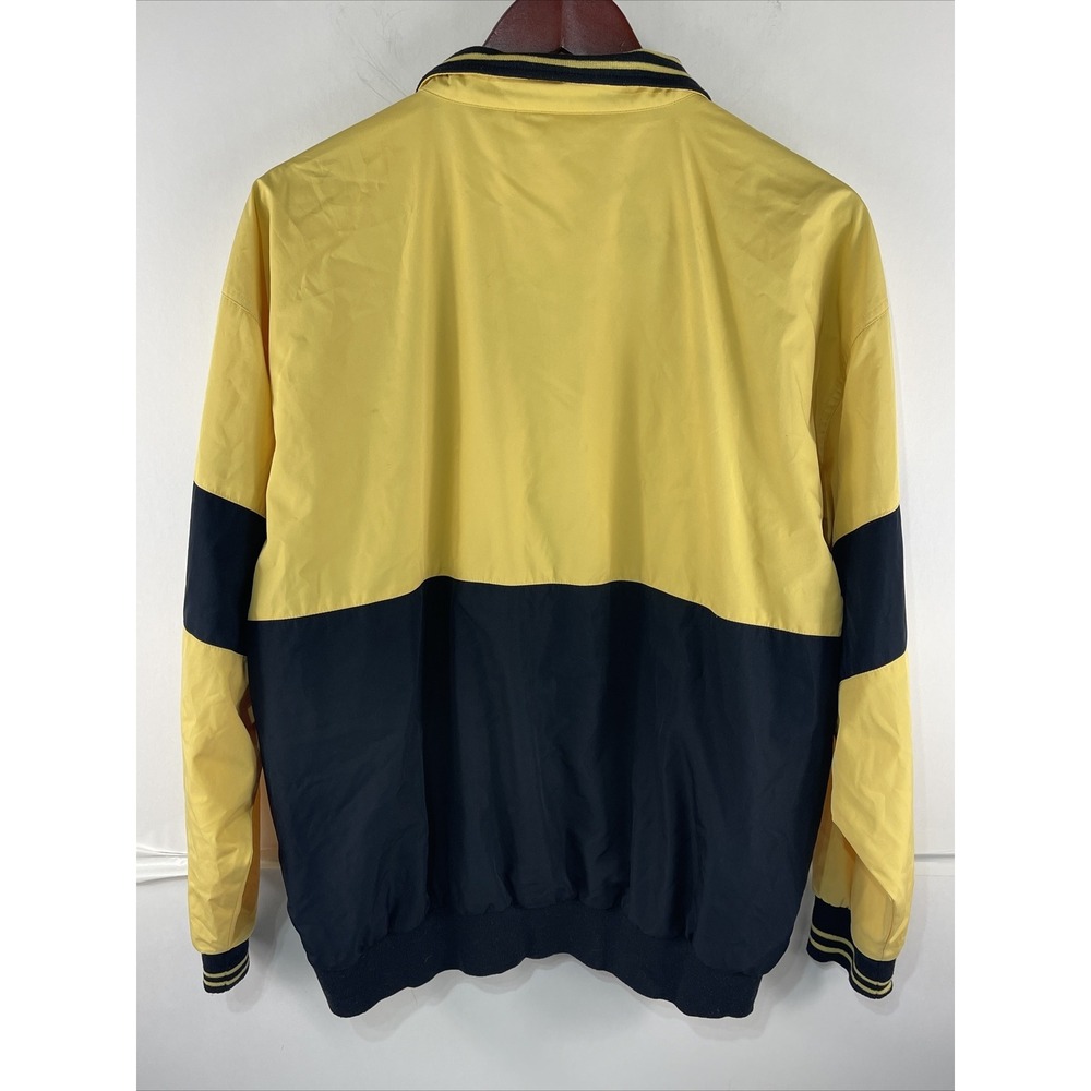 Cutter & Buck Womens Medium Yellow Gulf Long Sleeve Windbreaker - Picture 7 of 8